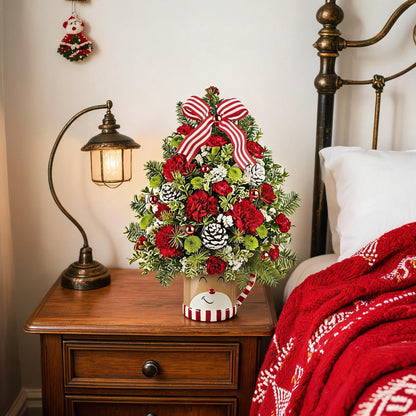🌲 Pop-Up 3D Christmas Tree Card ✨ Turns Into Freestanding Festive Table Decor