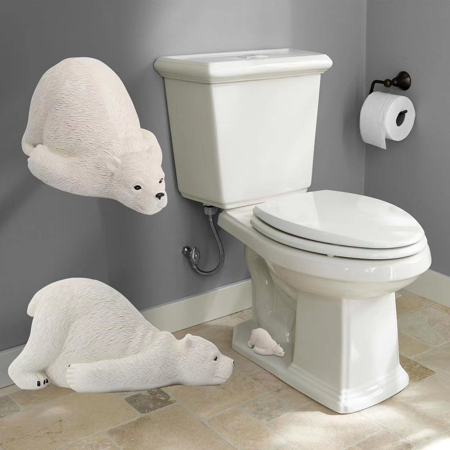Hide Ugly Toilet Bolts