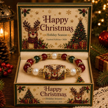 🏆Hot Sale 62% OFF🎄Christmas Magic Collection Pearl Bracelet — 2026 Limited Meaningful Edition