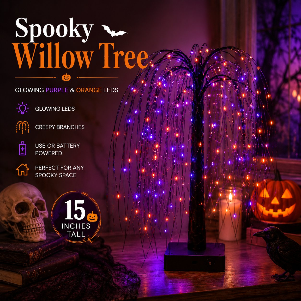🎃Spooky Halloween Tree Light-Buy 2 Get Free Shipping