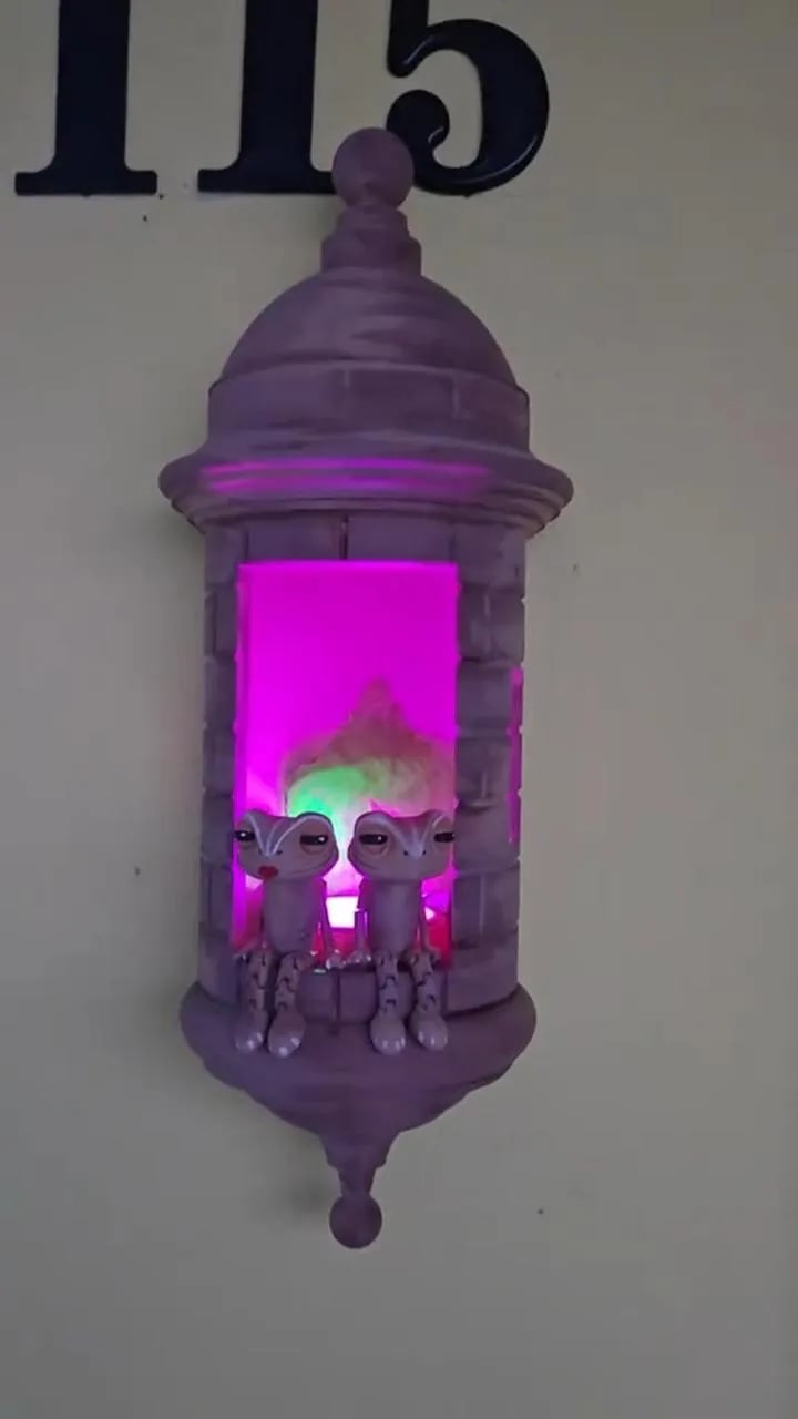 🎉🔥Puerto Rican Garita Wall Coqui Lamp