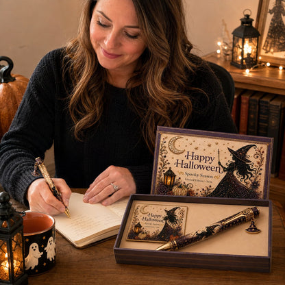 🎃🔮 Halloween Spooky Pen Gift Set