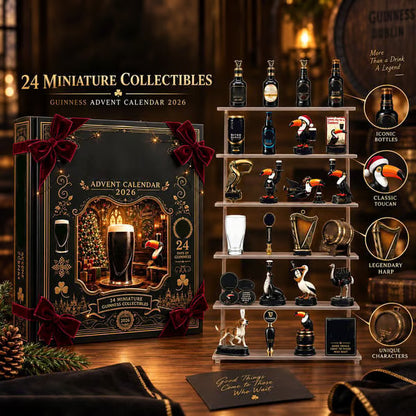 2026 Advent Calendar – Limited Edition with 24 Miniature Collectibles – Christmas Countdown Gift for Beer Lovers & Collectors