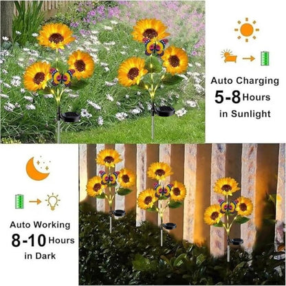 🌞Solar LED Sunflower Garden Lights