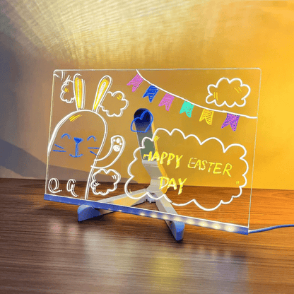 🌲Christmas Gifts - 46% OFF🎁LED Erasable DIY Acrylic Transparent Message Board