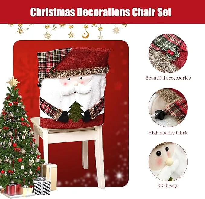 🎉🎄Christmas Sale🎄Cute Christmas Chair Covers 🔥