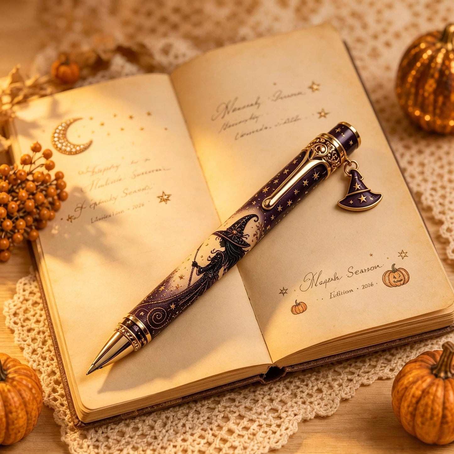 🎃🔮 Halloween Spooky Pen Gift Set