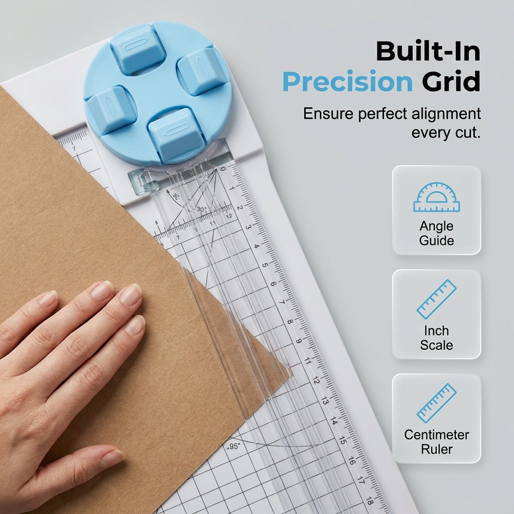 🔥4-in-1 Paper Trimmer and Cutter
