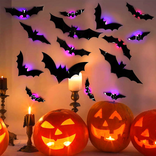 🦇Halloween 3D Lighted Bats