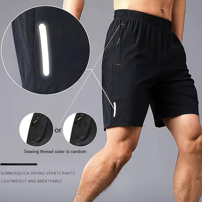 EasyMove™ Men’s Lightweight Shorts with Secure Zip Pockets