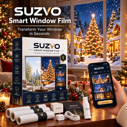 Magic Window Film-Perfect New Year & Christmas Decor