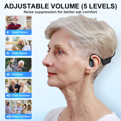 2-in-1 Smart Bone Conduction Hearing Earphones