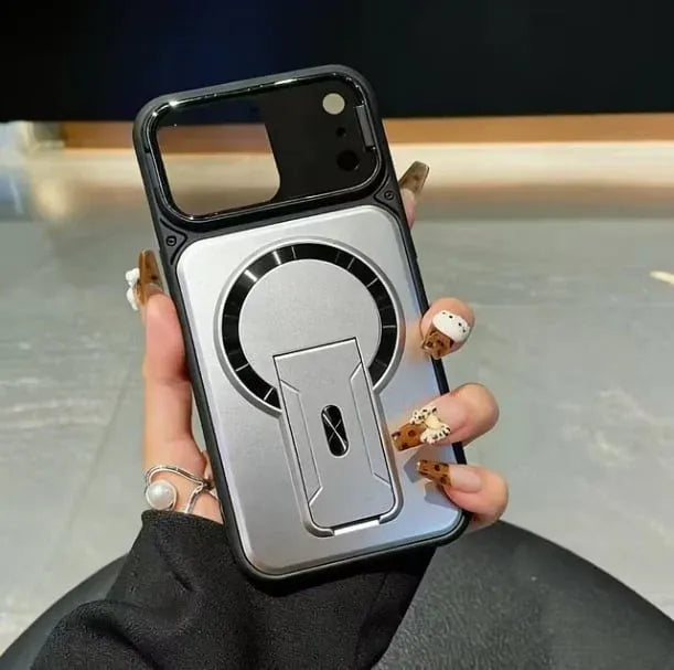 ✨MagSafe Magnetic Case with Camera Lens Cover & Invisible Stand for iPhone