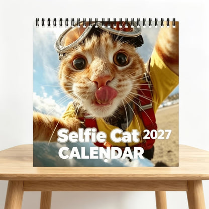 🐱 2027 Selfie Cat Calendar