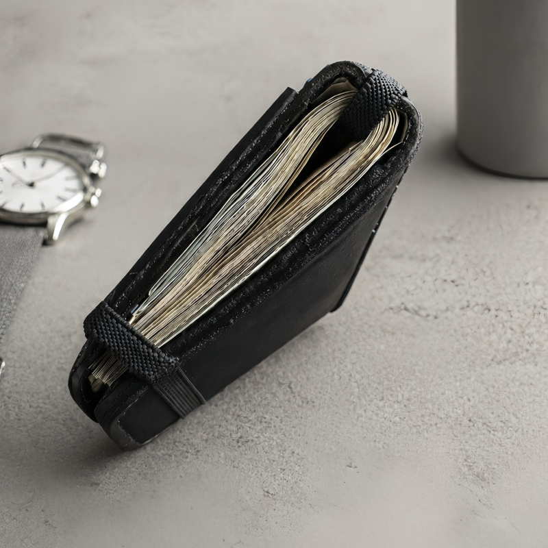 The Slim Wallet That Keeps Your Cash Secure, Organized & Always Within Reach 💵