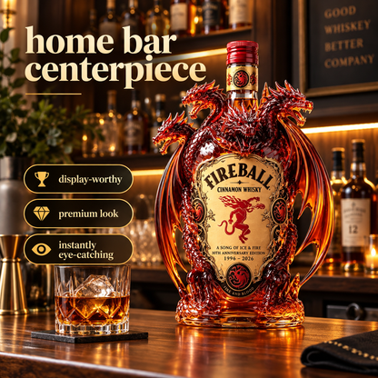 🐉🔥 Legendary Dragon Bar Decanter – Sculpted Collector Bottle for Home Bar & Gifting