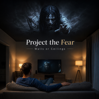 Horror Slide Projector | Halloween Wall Decor