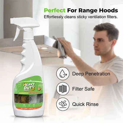 ✨🧽 Heavy-Duty Grease Remover Spray – Fast Kitchen Cleaning with a Sweet Peach Scent