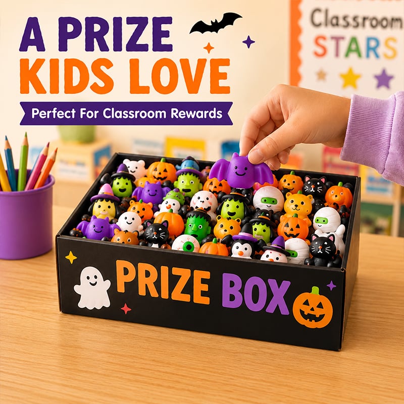 🎃 30PCS Halloween Mochi Squishy Toys