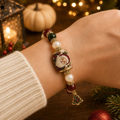 🏆Hot Sale 62% OFF🎄Christmas Magic Collection Pearl Bracelet — 2026 Limited Meaningful Edition