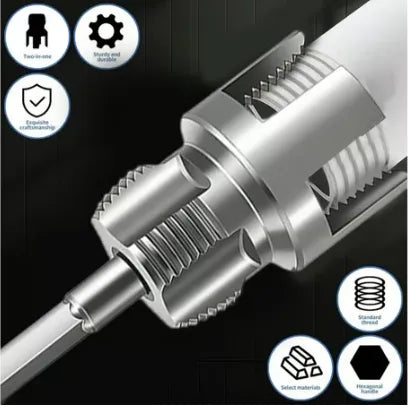 🔥Pipe Tapping and Threading Tool | Dual-Specification Compatible