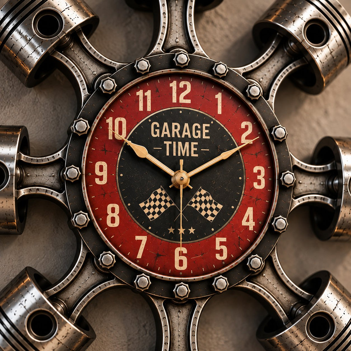 Piston Garage Wall Clock(Piston Garage Wall Clock(Free Shipping✈️)