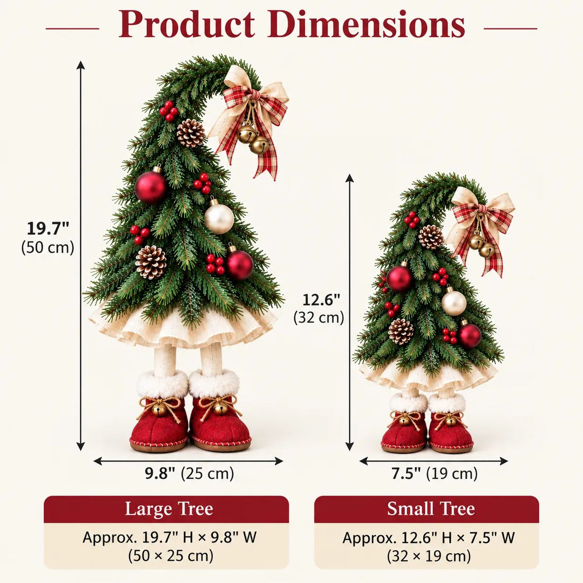 Whimsical Christmas Elf Tree Topper with Red Boots – Bring Holiday Magic Home
