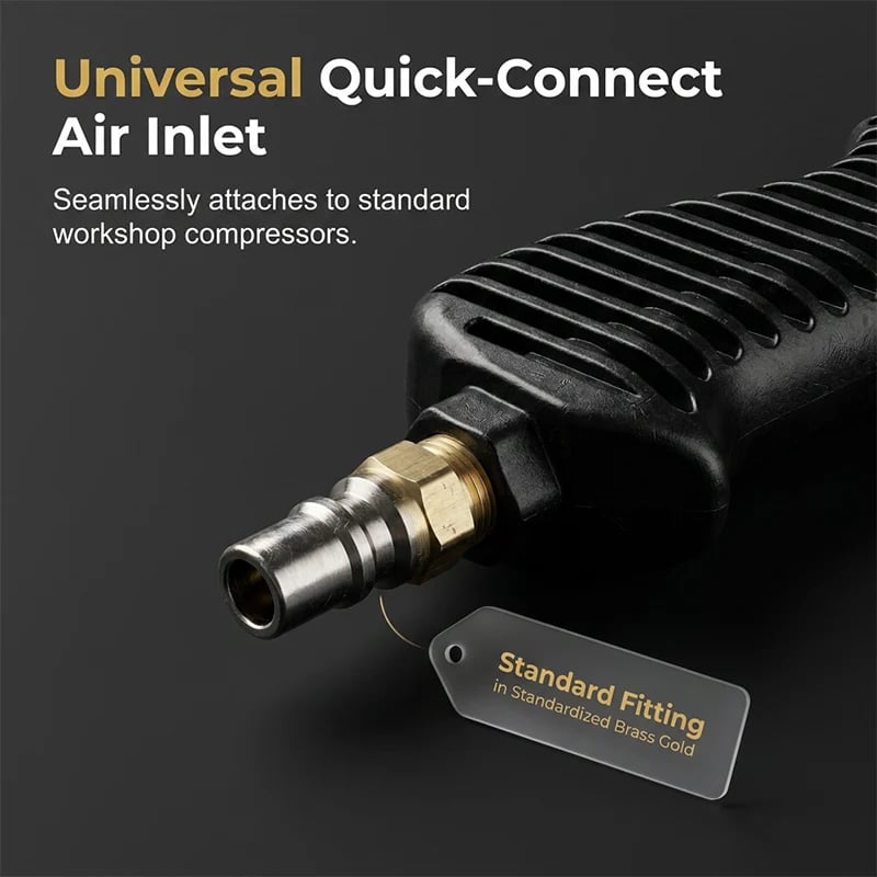 Universal quick connect air inlet