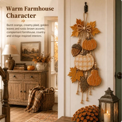 🔥HOT SALE🔥Rustic Harvest WoodenDoor Hanger