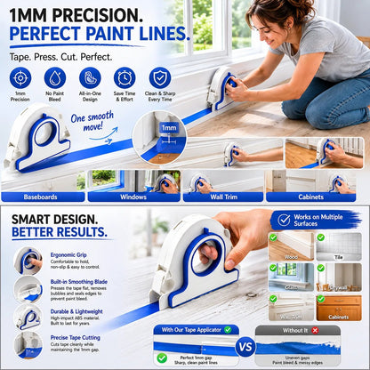🎉 High-efficiency Painter Masking Tape Applicator