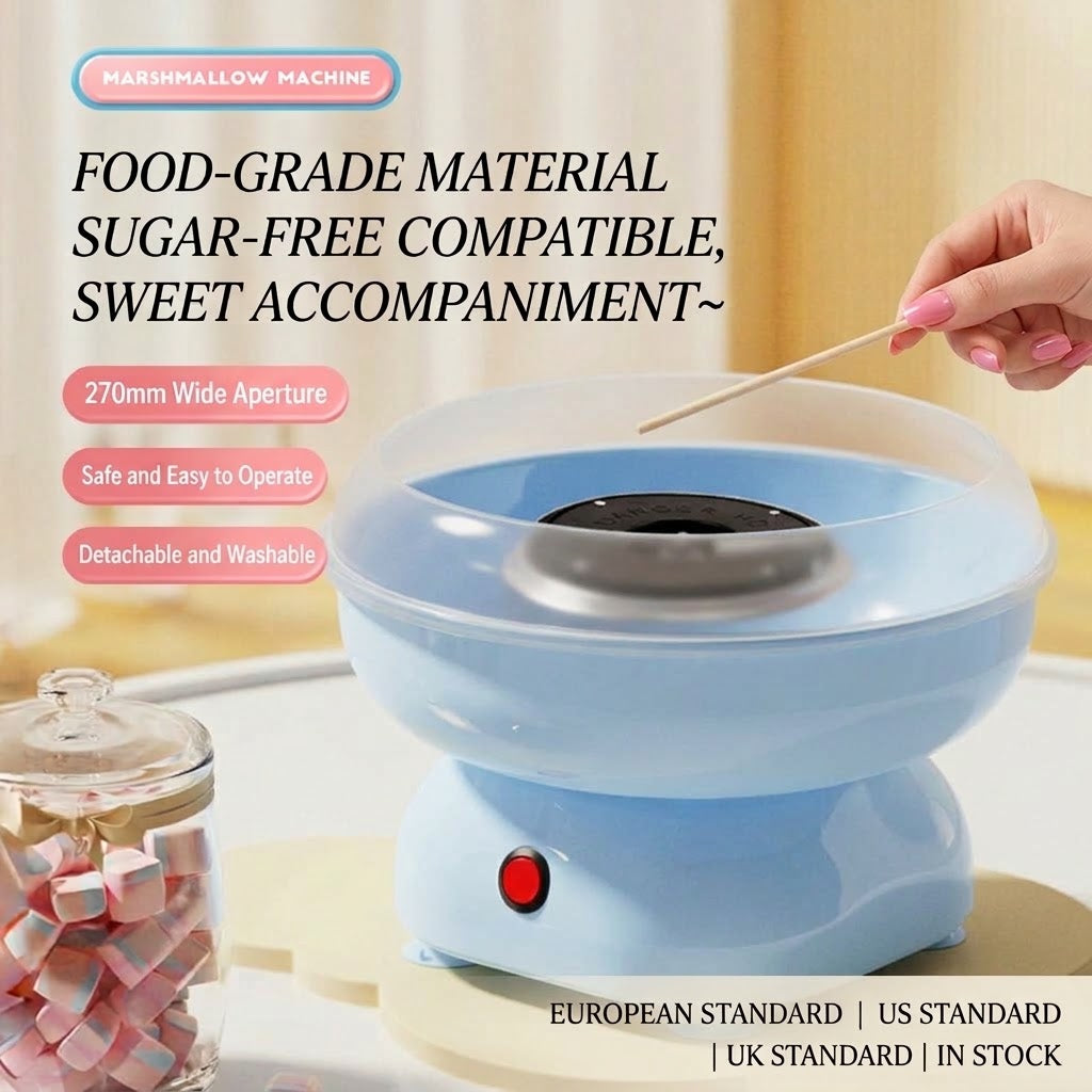 🔥 Limited-Time New Arrival Offer: 🍬 Cotton Candy Maker — A perfect Christmas gift and toy for kids! Make fluffy, soft cotton candy right at home!