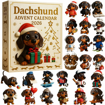 🎄🐾 2026 Dachshund Advent Calendar 🐶