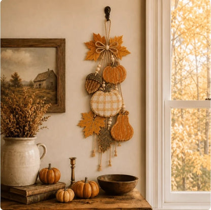 🎉Rustic Harvest WoodenDoor Hanger