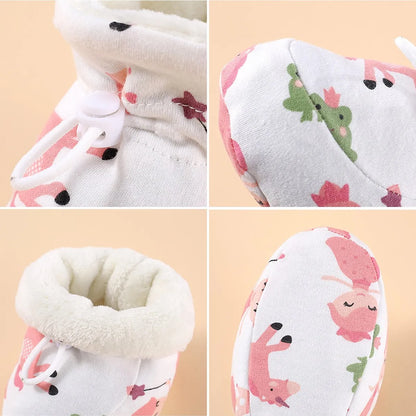 👶Warm fur baby boots
