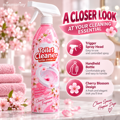 🌸✨ Blossom Fresh – Cherry Blossom Toilet Cleaner Spray