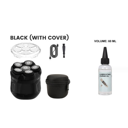 6D Waterproof Head Shaver Kit for Bald Men
