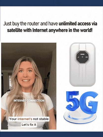 [Global Coverage] Boundless Portable Wi-Fi– 🛡️