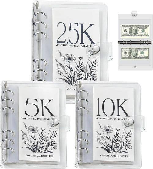 💰 12-Month Envelopes Money Saving Challenge Binder