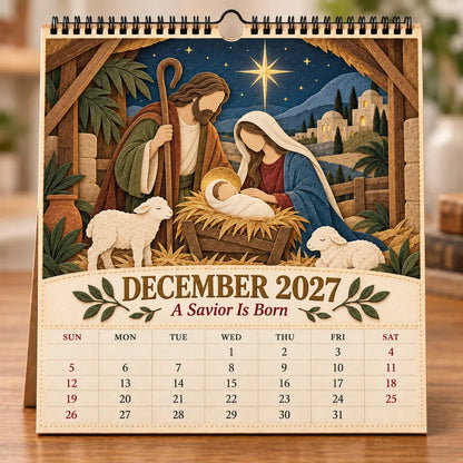 ✝️ 2027 Walking With Jesus Wall Calendar