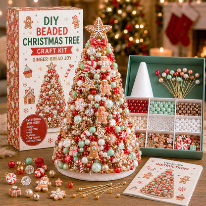 🎅🎁⛄Kit de bricolage pour sapin de Noël en perles