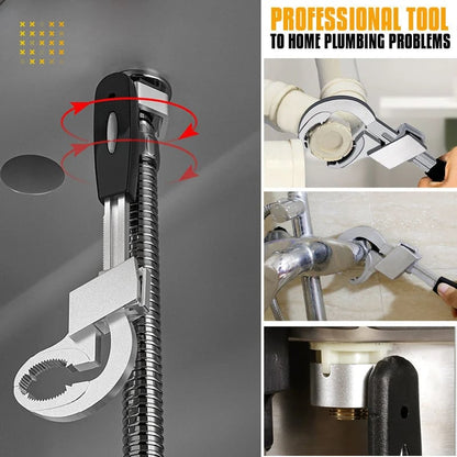 🌟✨ Double-headed adjustable universal key