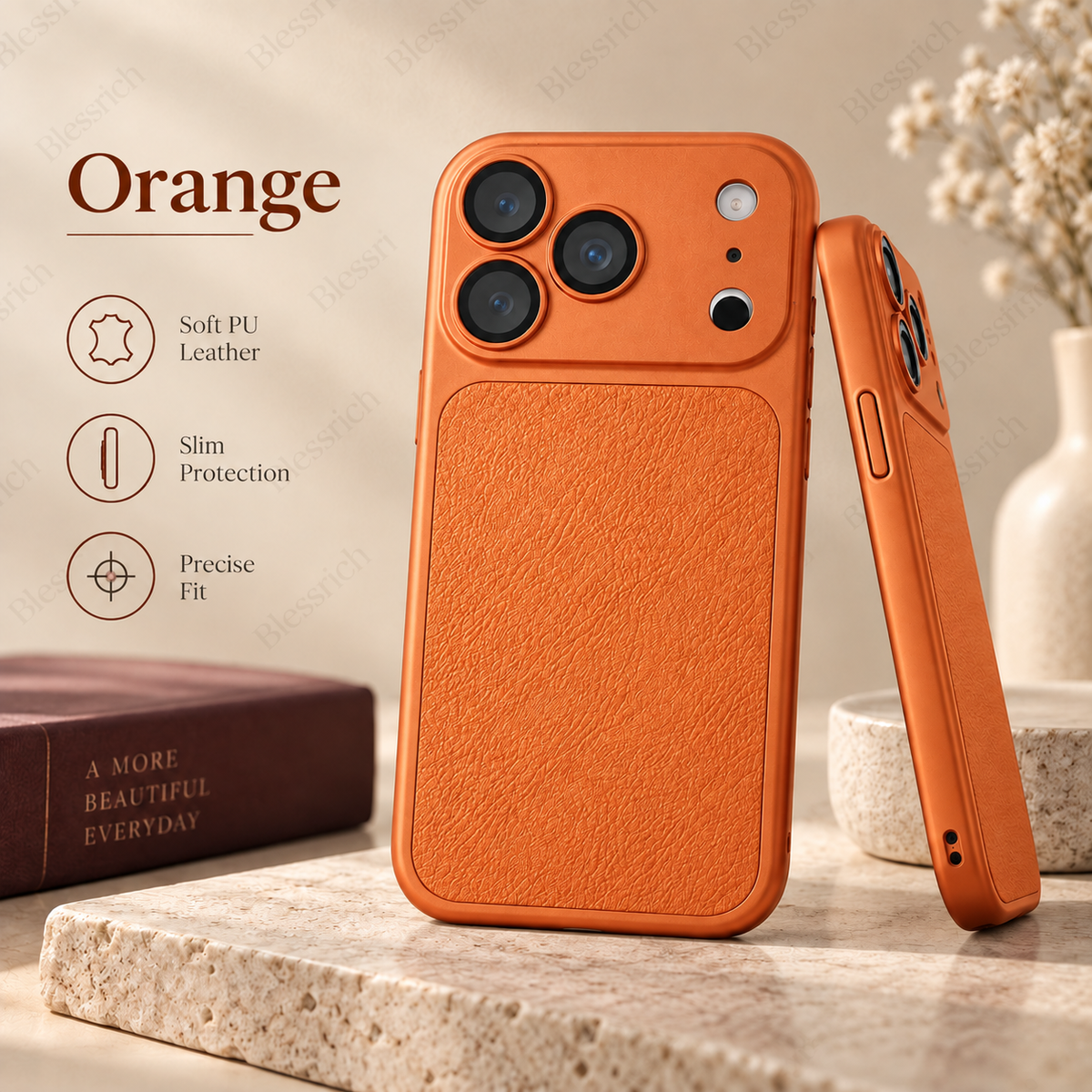📢📢50% OFF !! ⏰ New iPhone 18-Inspired Colors! Luxe Soft Faux Leather Case 💎 | Premium Touch ✨ | Trending Now 🔥 | Limited Stock ⏰