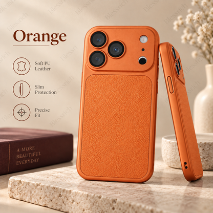 📢📢50% OFF !! ⏰ New iPhone 18-Inspired Colors! Luxe Soft Faux Leather Case 💎 | Premium Touch ✨ | Trending Now 🔥 | Limited Stock ⏰