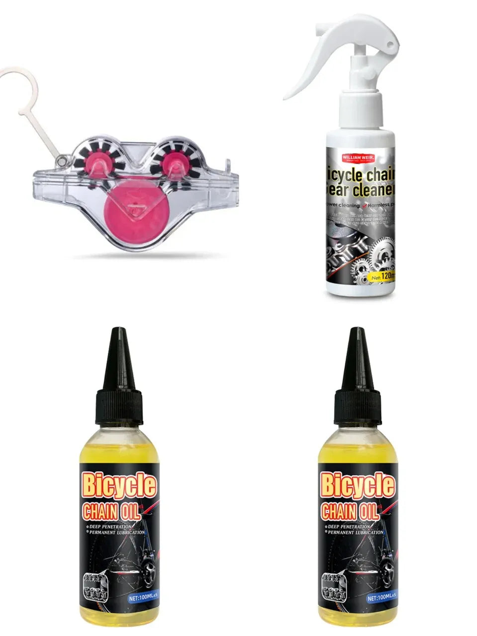 🔥Clean And Maintain Your Bike Effortlessly✨Bike Chain Scrubber