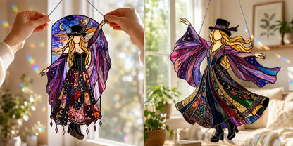💥💃 Stevie Nicks 🤘 Handmade Stained Acrylic, single-sided printing