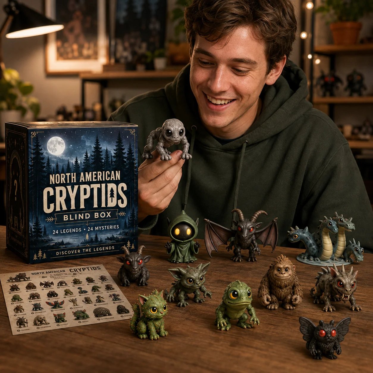 👁️North American Cryptids Blind Box