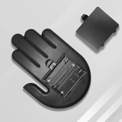 🎉DIBMS Remote Control LED Car Gesture Light – Rechargeable Finger Hand Sign for Rear Window