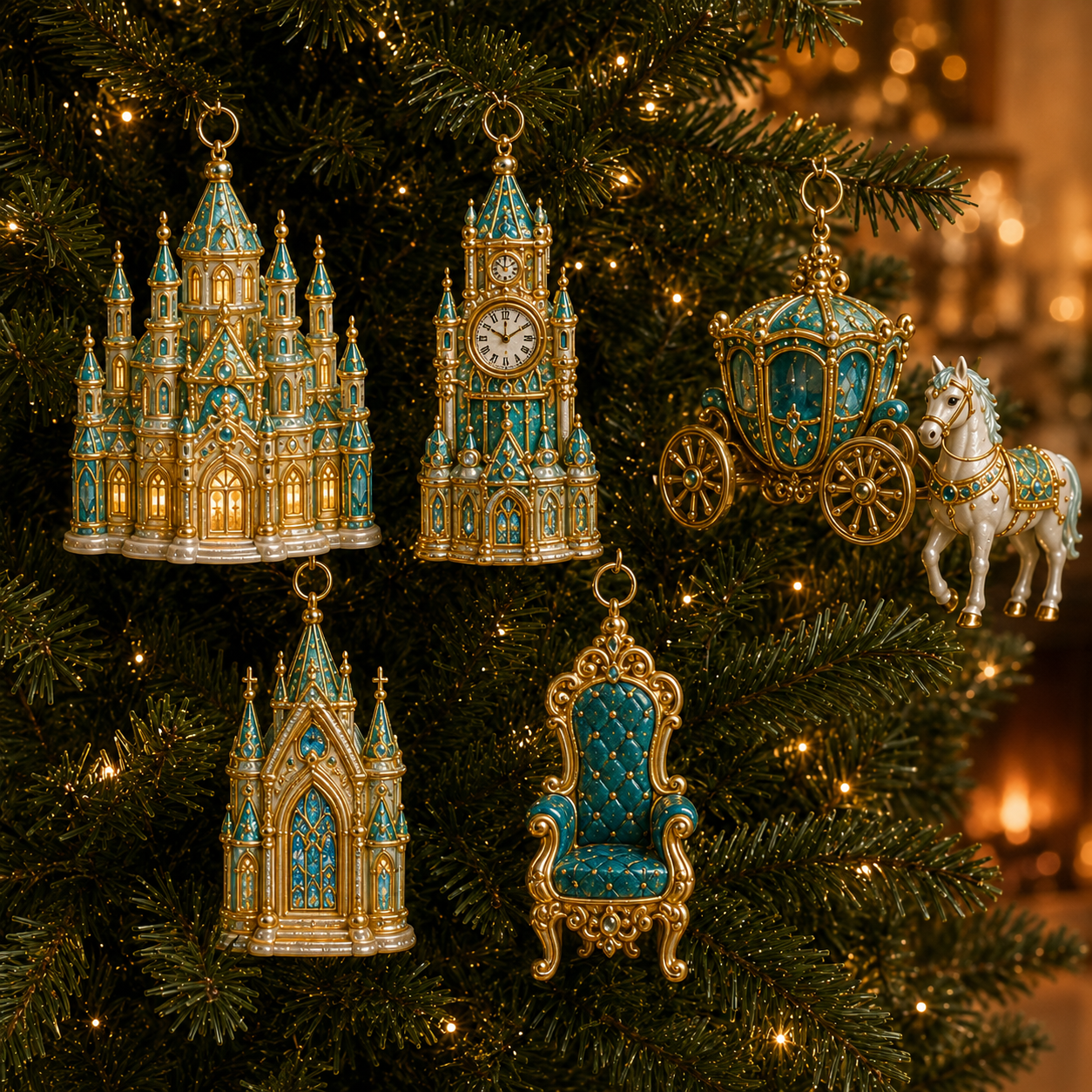 🔥2026 Royal Christmas Palace Luxury Countdown Gift Set
