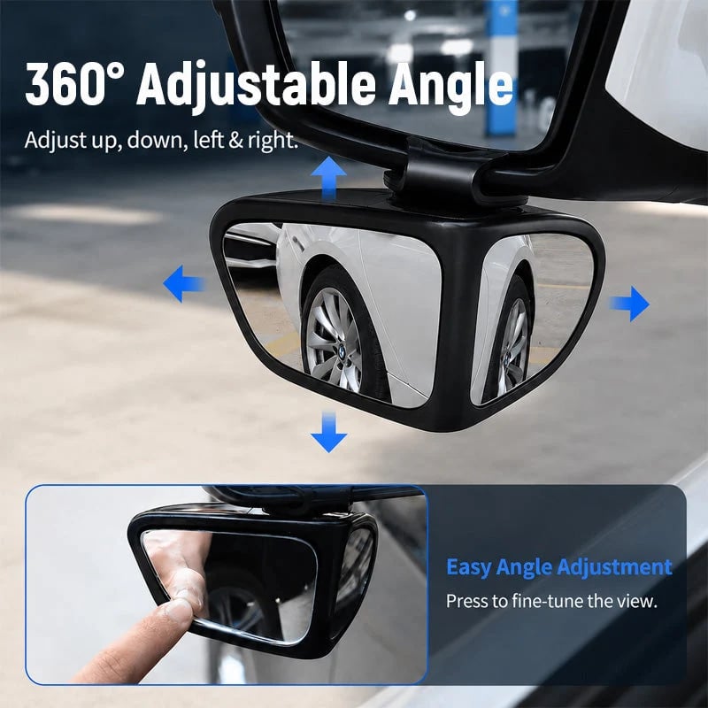 🎉🚗 360° blind spot wide-angle rearview mirror