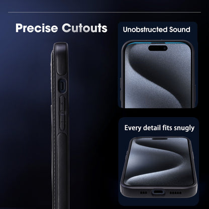 🔥New In Phone Case for iPhone 17 Series - Luxurious Leather Invisible Stand Case